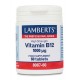 Lamberts uztura bagātinātājs Augstas devas Vitamīns B12 1000µg, 60 tabl.