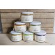 Laureta Candles rapšu vaska svece burciņā ar lavandas ēterisko eļļu, 300ml