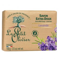 Le Petit Olivier īpaši maigas ziepes ar lavandas ekstraktu, 100g
