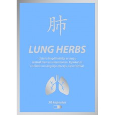 Diet Market uztura bagātinātājs elpošanas sistēmas un augšējo elpceļu aizsardzībai Lung Herbs, 30kaps.