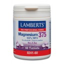 Lamberts uztura bagātinātājs Magnijs 375mg, 60 tabl.