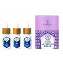 Daknang Meditation uztura bagātinātāju komplekts jogai un meditācijai 3 x 10ml