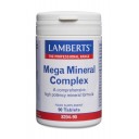 Lamberts uztura bagātinātājs minerālvielu komplekss Mega Mineral Complex, 90 tabl.