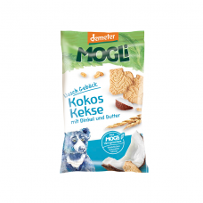 Mogli BIO speltas kviešu sviesta cepumi ar kokosriekstiem, 50g