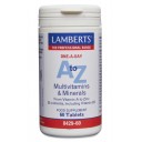 Lamberts uztura bagātinātājs A - Z multivitamīnu un minerālvielu komplekss, 60 tabl.