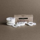 Munio Candela Naturella aromatizētie sojas vaska aplīši - roze, 120g