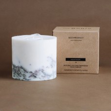 Munio Candela Naturella lielā sojas vaska svece ar 3 daktīm - virši, 1700ml