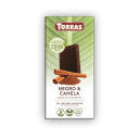 Torras tumšā šokolāde ar kanēli, bez pievienota cukura, 125g