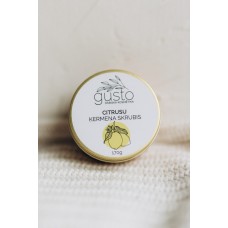 Gusto citrusu jūras sāls ķermeņa skrubis, 170g