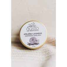 Gusto apelsīnu un lavandas ķermeņa skrubis, 170g
