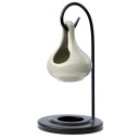 Spiritual Gift aromlampa Teardrop, pelēka