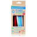 Buccotherm komplekts bērniem no 2-6 gadu vecumam zobu birste + zobu gēls ar zemeņu garšu, 50ml