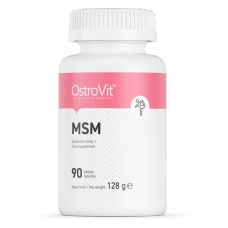 OstroVit uztura bagātinātājs MSM (metilsulfonilmetāns), 90 tabl.