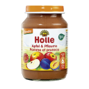 Holle BIO ābolu un plūmju biezenis no 6 mēn., 190g