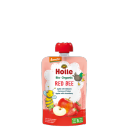 Holle BIO ābolu biezenis ar zemenēm  "Red Bee" no 6 mēn., 100g