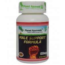 Planet Ayurveda uztura bagātinātājs Male Support (vīriešiem), 60kaps.