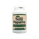 SOHI uztura bagātinātājs Papaīns preteolītiskais enzīms 500mg, 60 kaps.