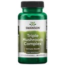 Swanson uztura bagātinātājs Trīs sēņu komplekss: maitake, reiši, šitake, 60 kaps.