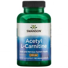 Swanson uztura bagātinātājs  L-Karnitīns 500mg, 100 kaps.