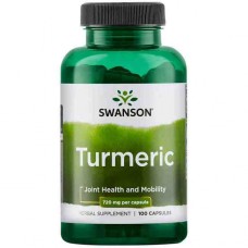 Swanson uztura bagātinātājs Kurkuma (Turmeric), 100 kaps.