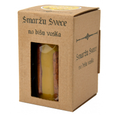 Emīlijas Bišu Vasks bišu vaska smaržu svece ar kanēli 