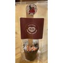 Rūgts! piena šokolādes karotīte ar svētku dekoriem, 40g