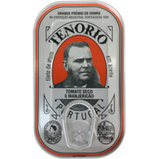 Tenorio tunča fileja olīveļļā ar kaltētiem tomātiem un baziliku, 120g