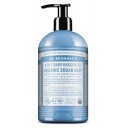 Dr. Bronner`s šķidrās cukura ziepes bērniem,  ar dozatoru, bez aromāta, 355ml