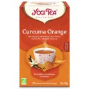 Yogi Tea BIO tēja ar kurkumu, apelsīnu un vaniļu, 17pac./34g