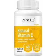 Zenyth uztura bagātinātājs Dabīgs vitamīns E, 60kaps.