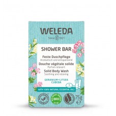 Weleda dušas ziepes Ģerānija un Eksotiskā Verbēna, 75g