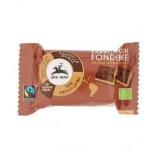 Alce Nero BIO plēkšņu kviešu cepumi ar tumšās šokolādes plāksnīti, 28g (2x14g)