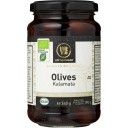 Urtekram Food BIO Kalamata olīvas bez kauliņiem sālījumā, 340g