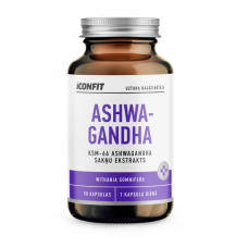 ICONFIT uztura bagātinātājs Ašvagandas (ashwagandha) ekstrakts, 90 kaps.