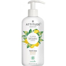 Attitude Super Leaves šķidrās ziepes ar citronu, 473ml