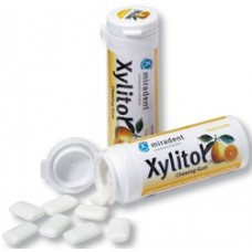 Miradent Xylitol augļu košļājamā gumija ar ksilitolu, 30gb