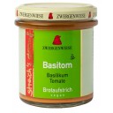 Zwergenwiese BIO krēms maizītēm “Basitom” ar baziliku un tomātiem, 160g