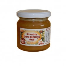 Deiva uztura bagātinātājs bišu māšu peru pieniņš medū, 240g