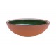 Vaidava Ceramics kolekcija Zeme bļoda sūnu zaļa, 165x65mm, 0,6l