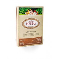 Indian Henna matu krāsa Brown (brūna), 100g