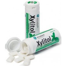 Miradent Xylitol citronmētras košļājamā gumija ar ksilitolu, 30gb