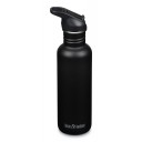 Klean Kanteen tērauda ūdens pudele, matēta melna (Black), 800ml