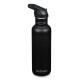 Klean Kanteen tērauda ūdens pudele, matēta melna (Black), 800ml