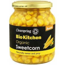 Clearspring BIO konservēta saldā kukurūza, 350g