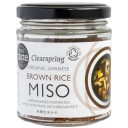 Clearspring BIO sojas un brūno rīsu miso pasta, 150g