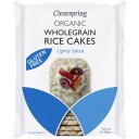 Clearspring BIO bezglutēna pilngraudu rīsu galetes ar jūras sāli, 130g