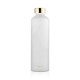 Equa Mismatch stikla ūdens pudele matēta Velvet White, 750ml