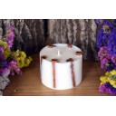 Laureta Candles rapšu vaska svece ar kanēli un krustnagliņas ēterisko eļļu