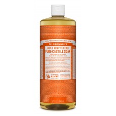Dr. Bronner`s tējas koka šķidrās ziepes, 945ml