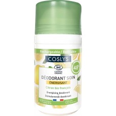 Coslys 48h dezodorants rullītis enerģizējošs ar citronu, 50ml